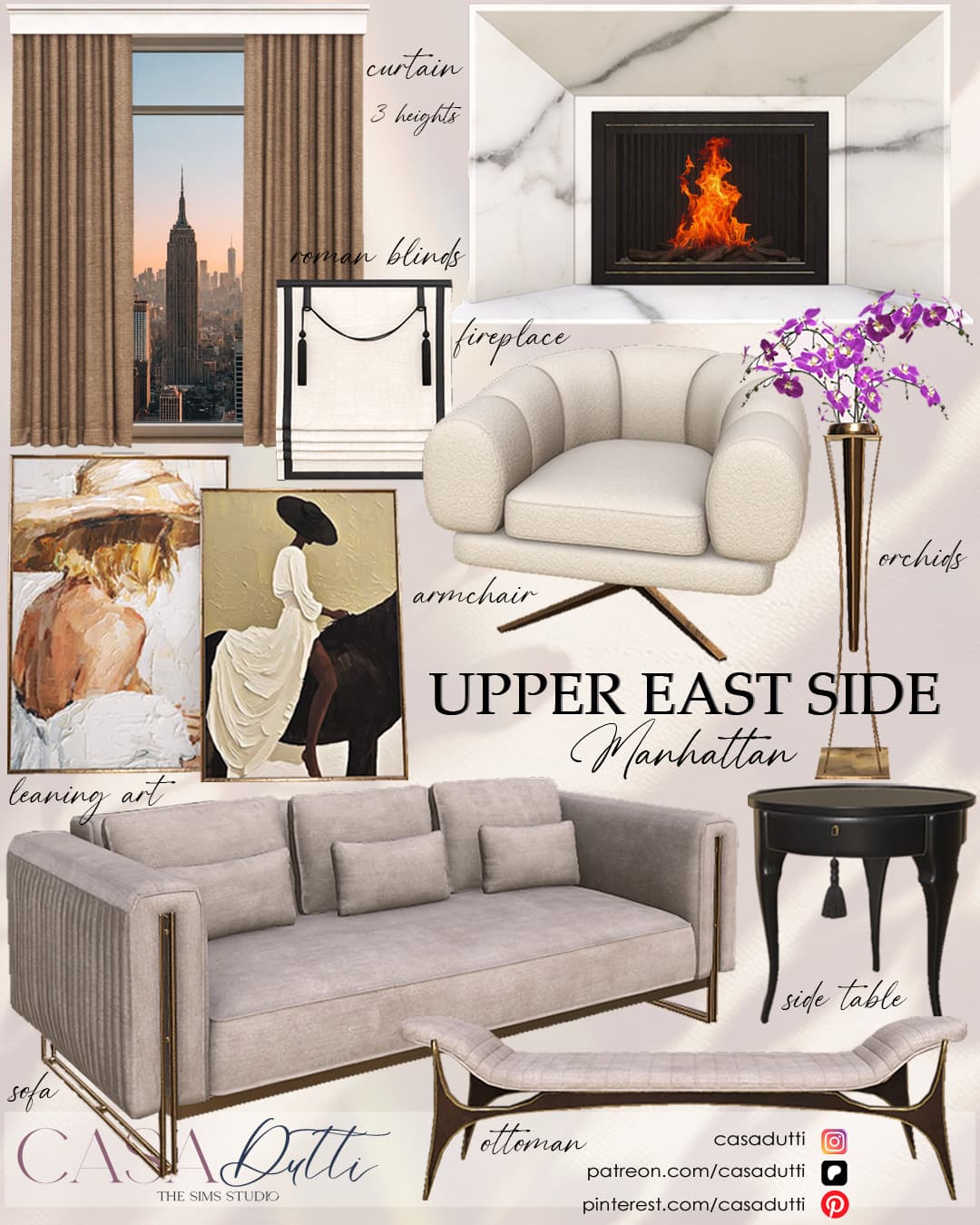 Набор для гостиной Upper East Side